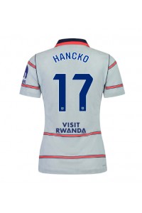 Atletico Madrid David Hancko #17 Fotballdrakt Tredje Klær Dame 2026-27 Korte ermer